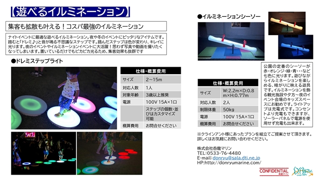 呑龍マリン プラン一覧